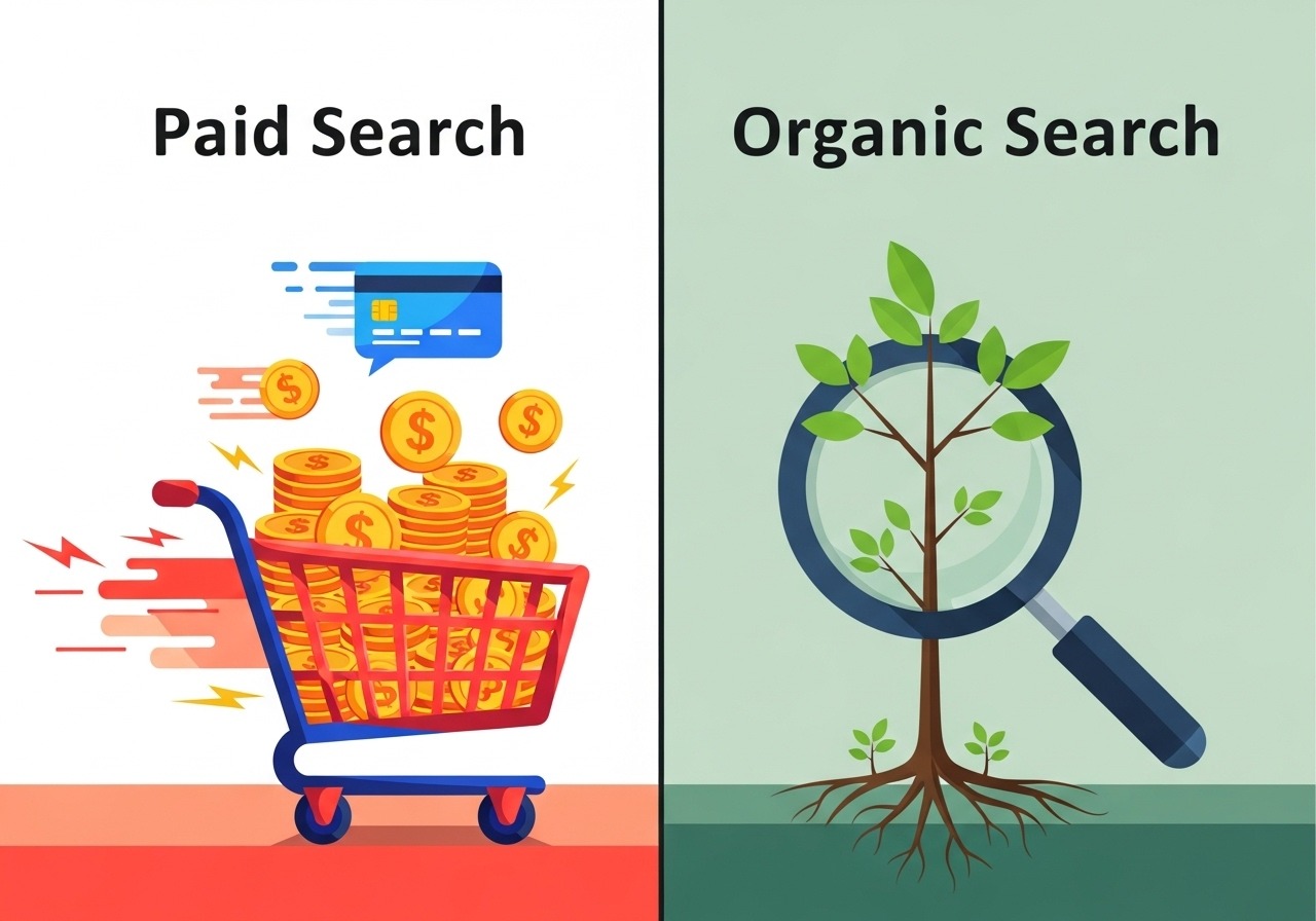 Paid vs. Organic Search: Which One Delivers Better ROI for Your Brand?